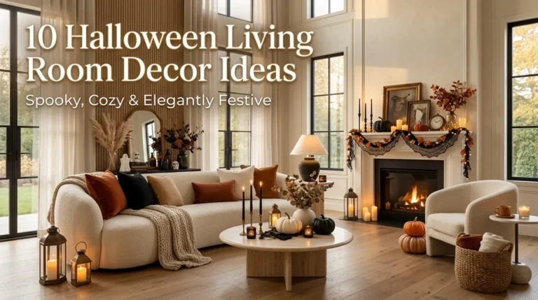 10 Halloween Living Room Decor Ideas
