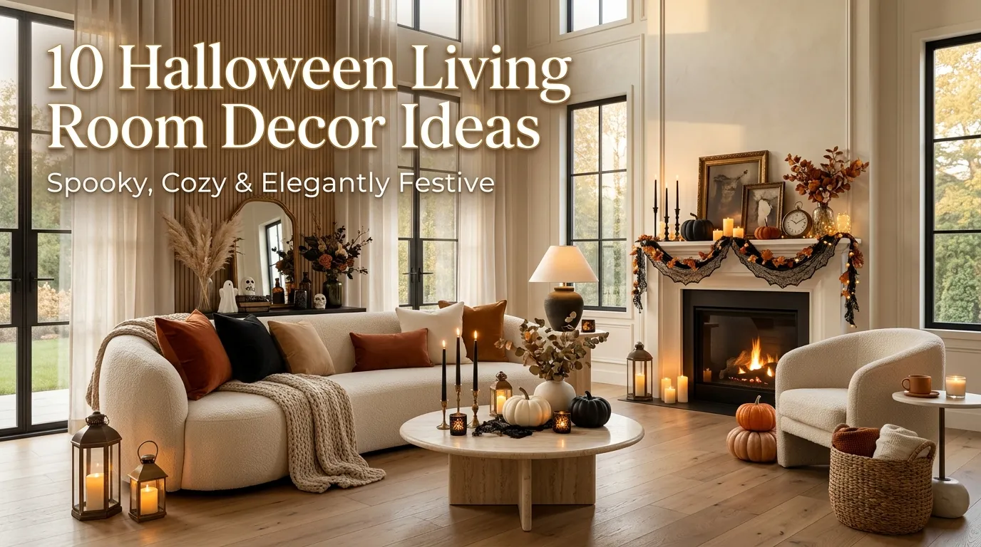 10 Halloween Living Room Decor Ideas