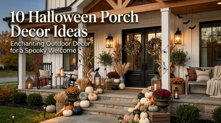 10 Halloween Porch Decor Ideas