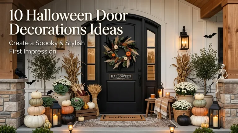 10 Halloween Door Decorations Ideas