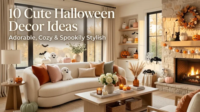10 Cute Halloween Decor Ideas