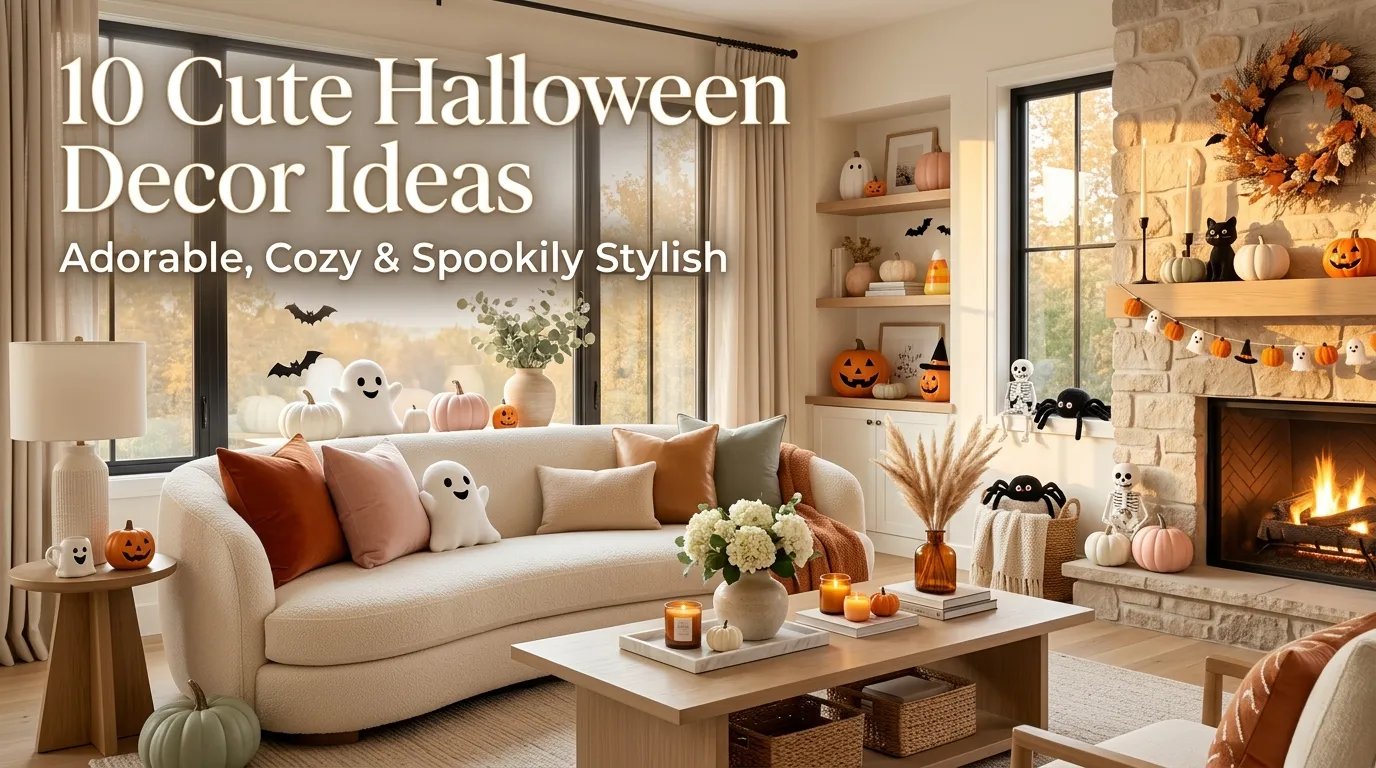 10 Cute Halloween Decor Ideas