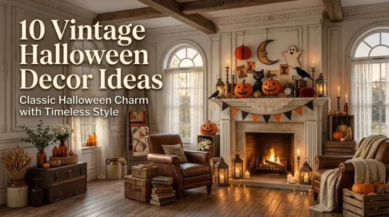 10 Vintage Halloween Decor Ideas