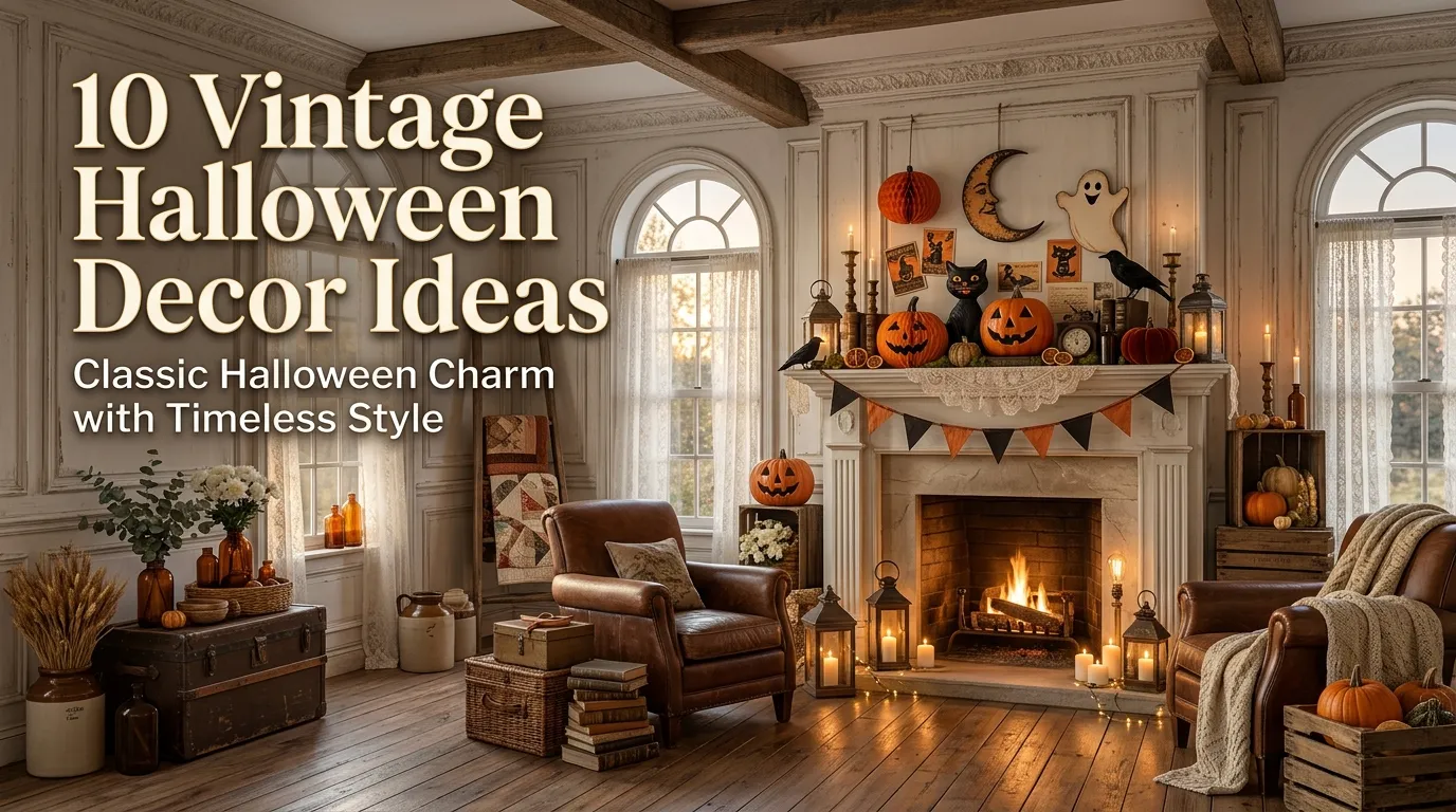 10 Vintage Halloween Decor Ideas