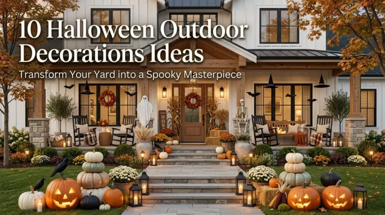 10 Halloween Outdoor Decorations Ideas