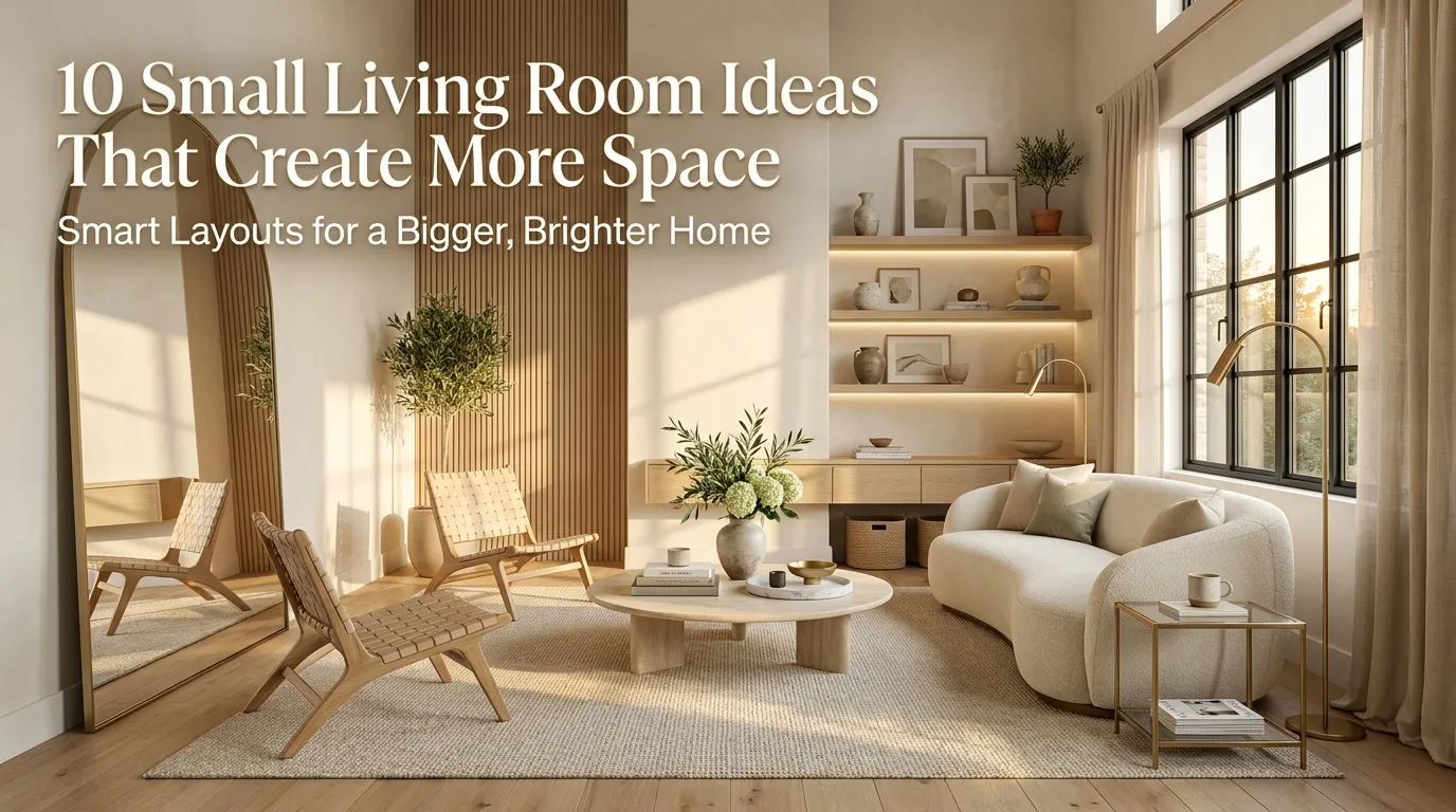 10 Small Living Room Ideas That Create More Space