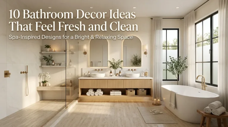 10 Bathroom Decor Ideas That Feel Fresh and Clean