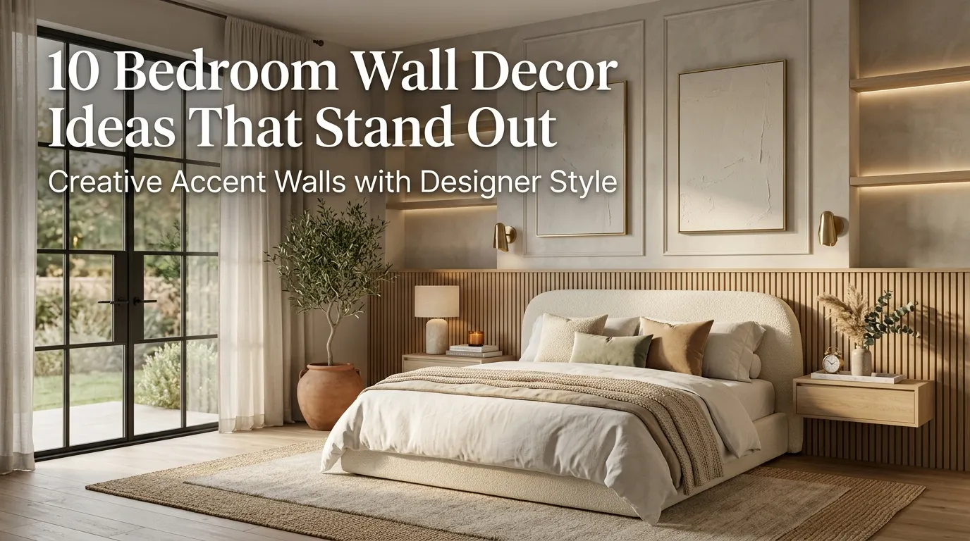 10 Bedroom Wall Decor Ideas That Stand Out