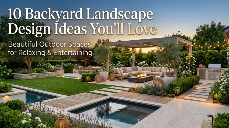 10 Backyard Landscape Design Ideas You'll Love