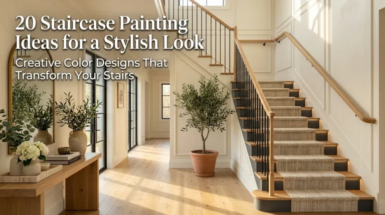 Staircase Painting Ideas for a Stylish Look