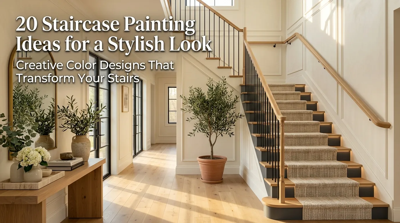 Staircase Painting Ideas for a Stylish Look