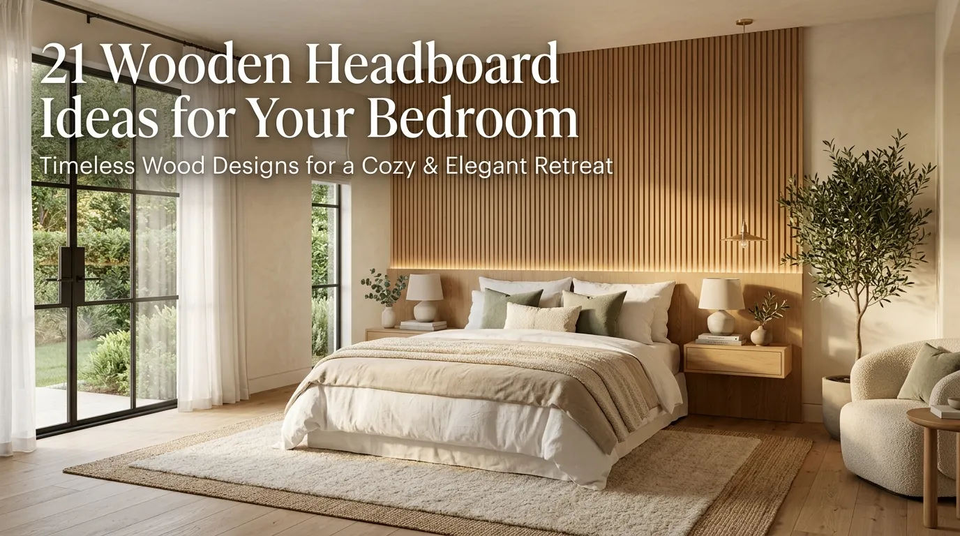21 Wooden Headboard Ideas for Your Bedroom