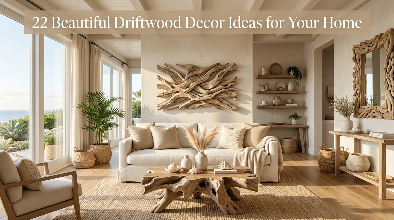 22 Beautiful Driftwood Decor Ideas for Your Home