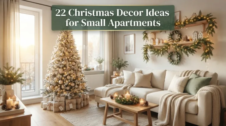 22 Christmas Decor Ideas for Small Apartments