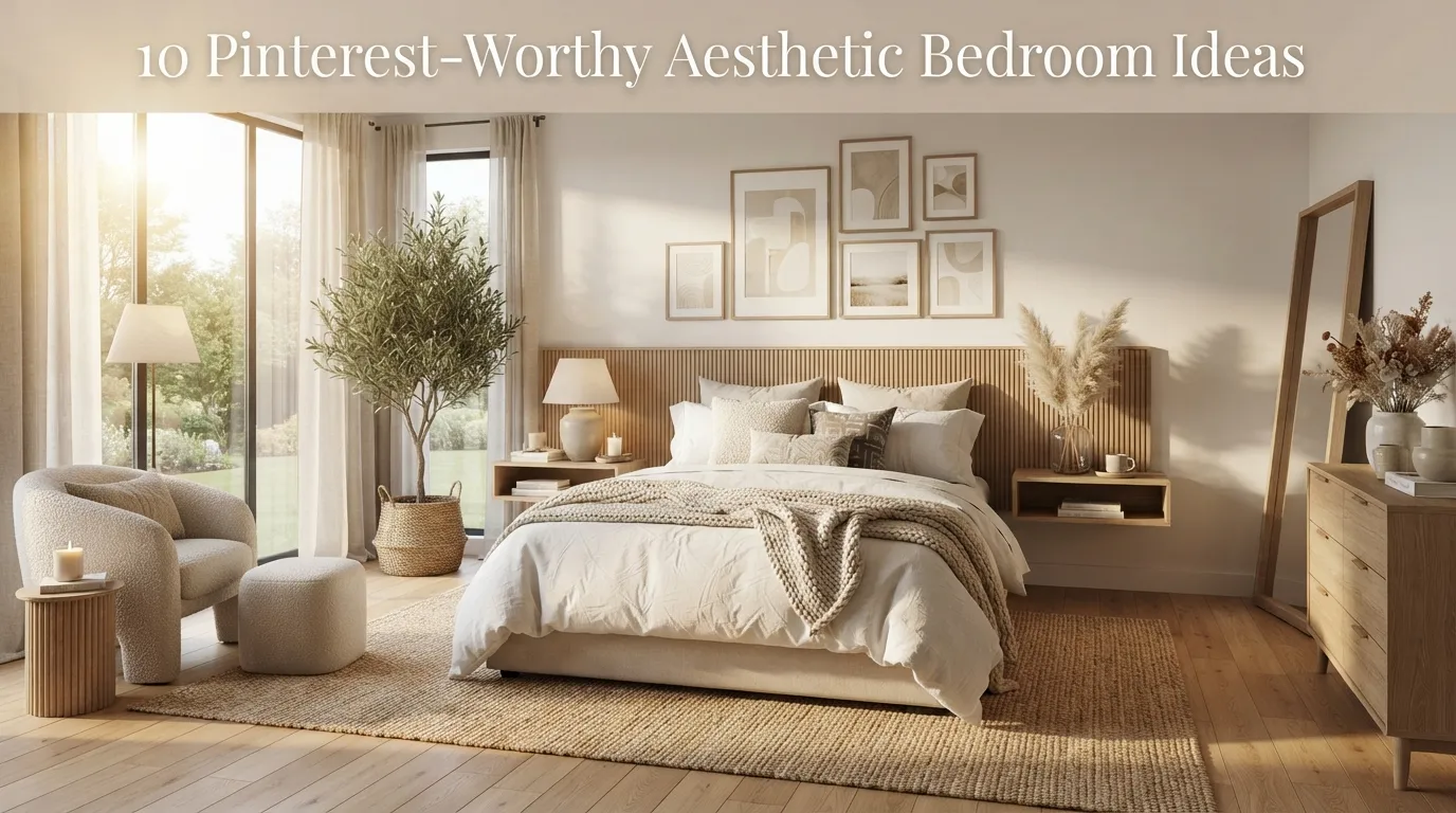 10 Pinterest-Worthy Aesthetic Bedroom Ideas