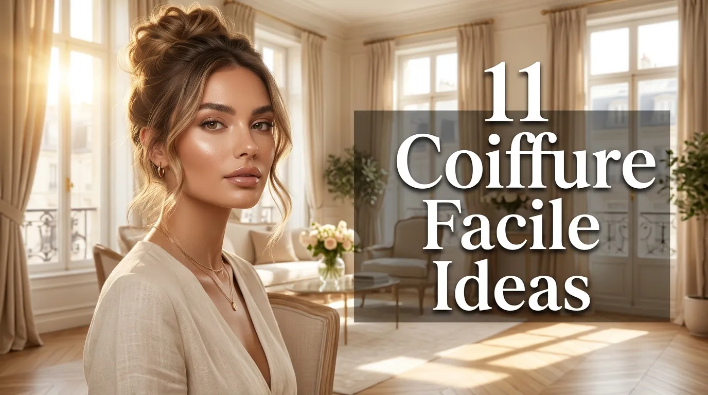 11 Coiffure Facile Ideas