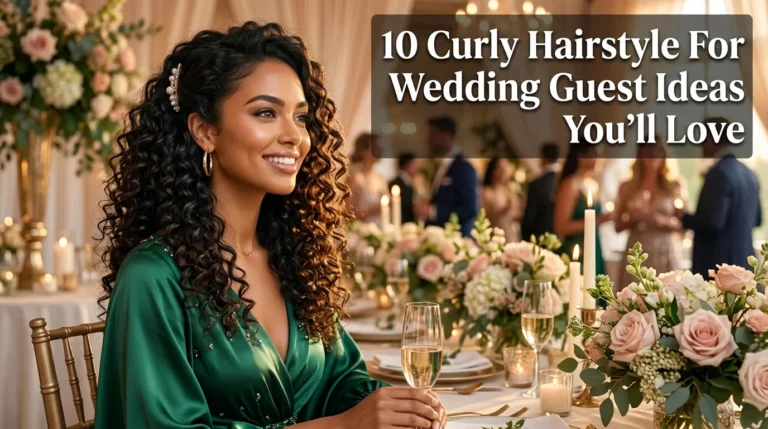 10 Curly Hairstyle For Wedding Guest Ideas You’ll Love