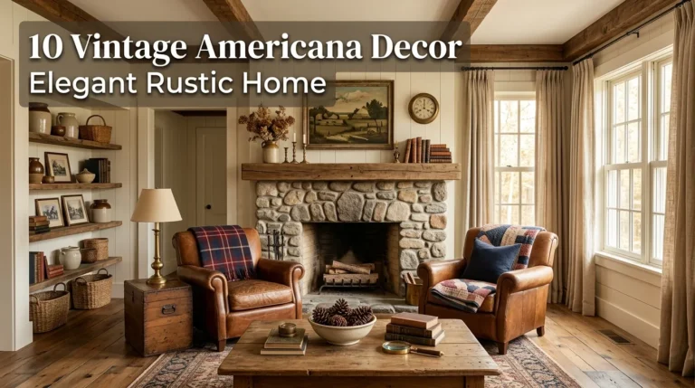 10 Vintage Americana Decor Elegant Rustic Home