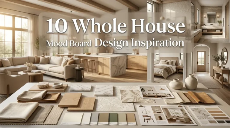 10 Whole House Mood Board Design Inspiration