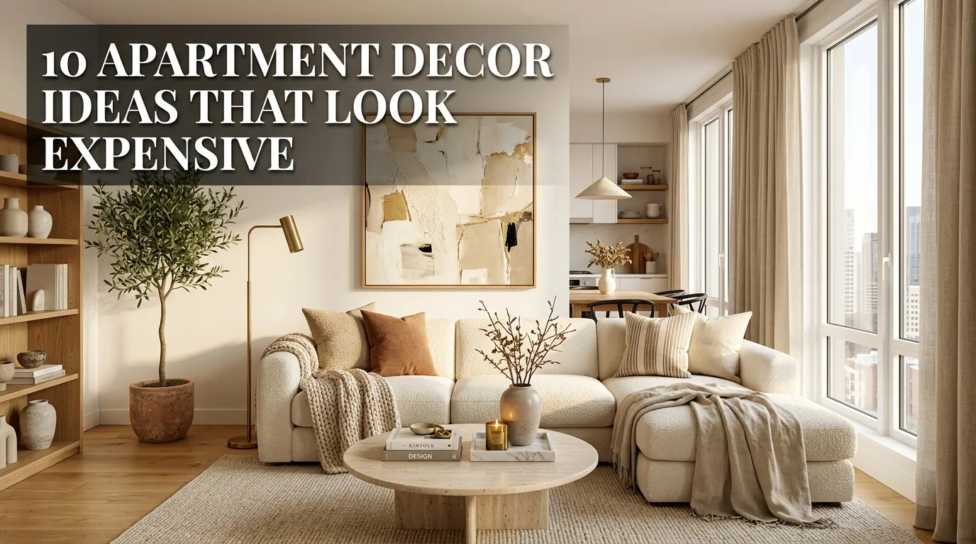 10 Apartment Decor Ideas That Look Expensive