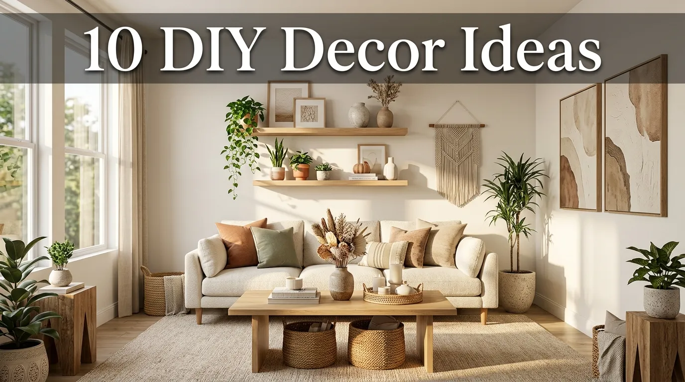 10 DIY Decor Ideas