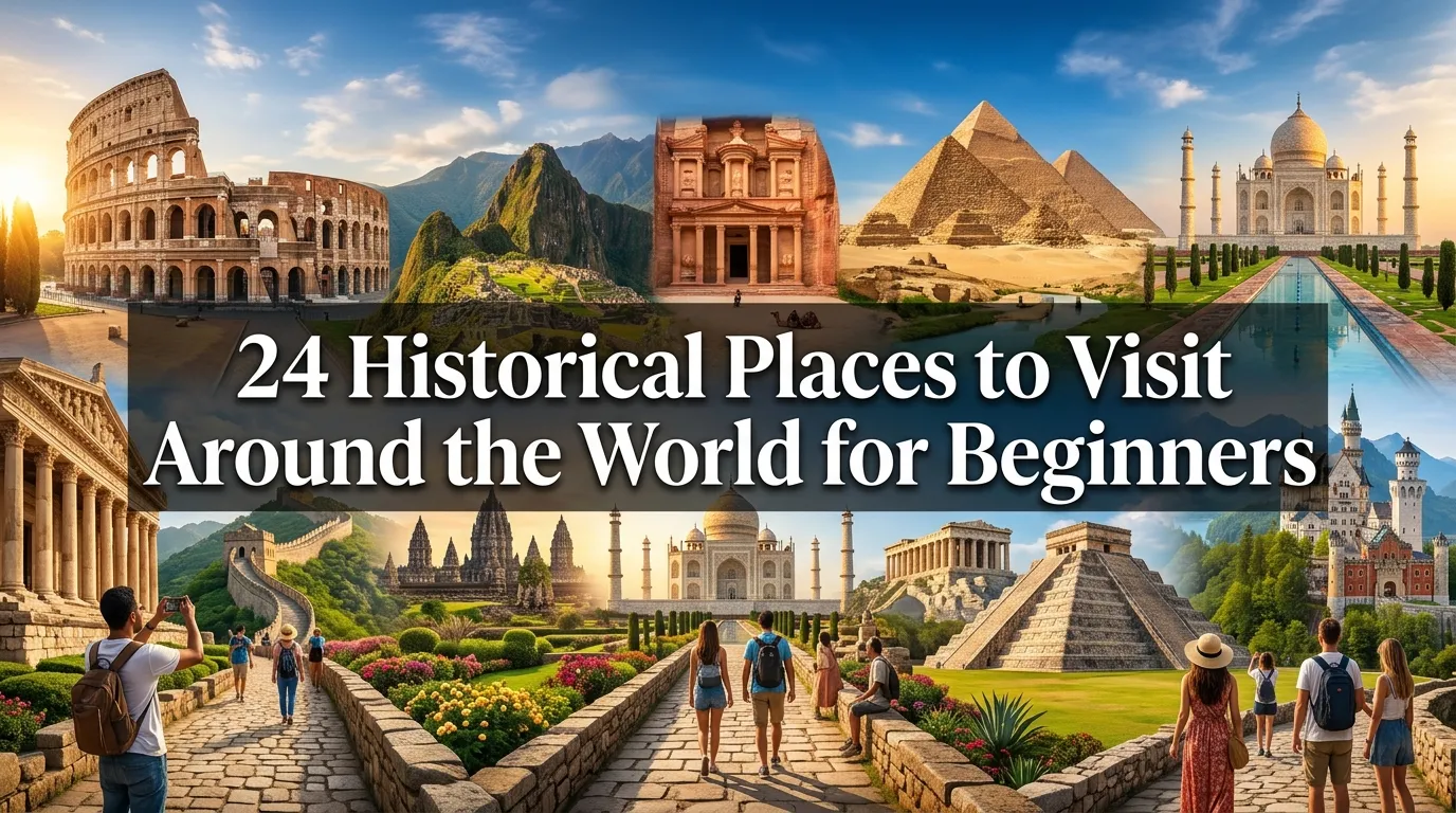 24 Historical Places to Visit Around the World for Beginners
