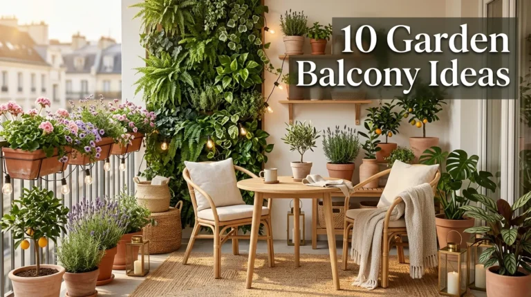 10 Garden Balcony Ideas