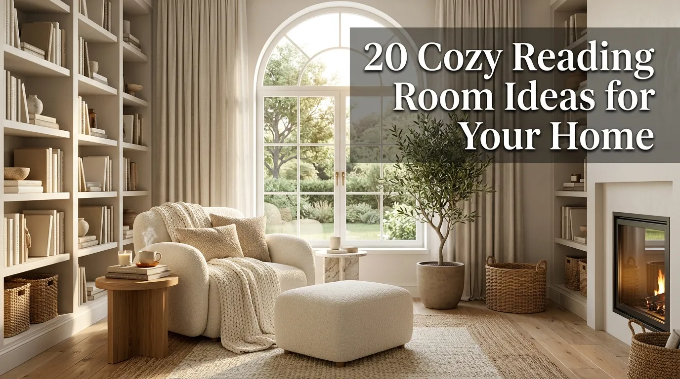 20 Cozy Reading Room Ideas for Your Home