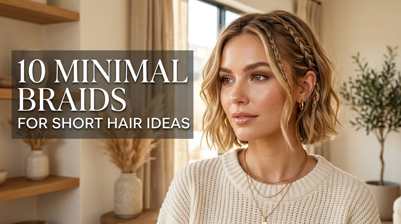10 Minimal Braids For Short Hair Ideas