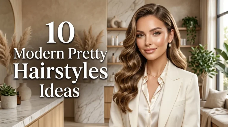 10 Modern Pretty Hairstyles Ideas