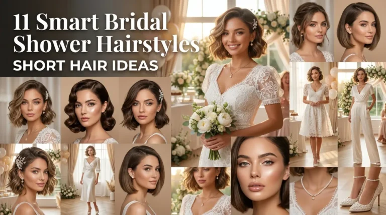 11 Smart Bridal Shower Hairstyles Short Hair Ideas